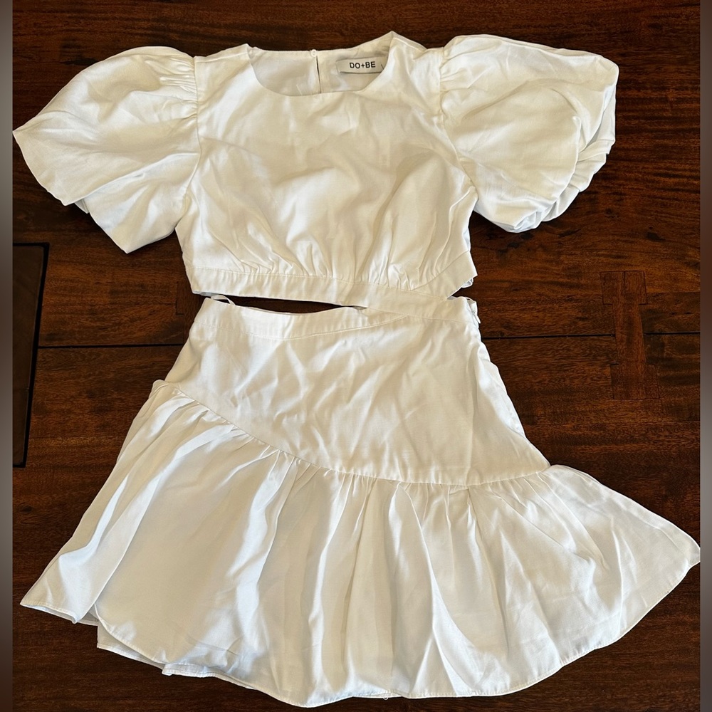 DO+BE Maybe We Will White Dress